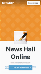 Mobile Screenshot of newshallonline.com